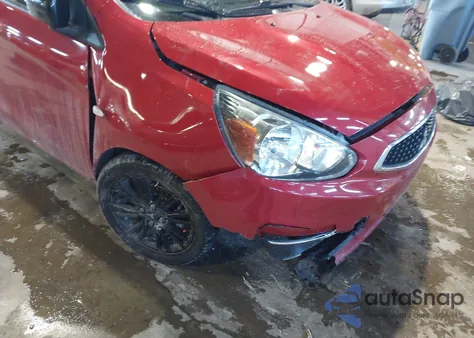 2019 Mitsubishi Mirage Le z USA, uszkodzony, nr VIN ML32A5HJ3KH008777